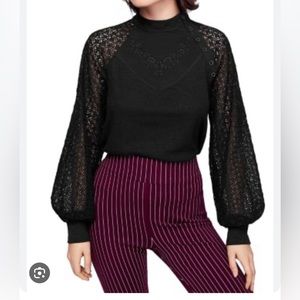 Free people sweetest thing crochet blouse